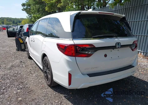 2025 Honda Odyssey Sport-L from USA, damaged, VIN 5FNRL6H71SB074986